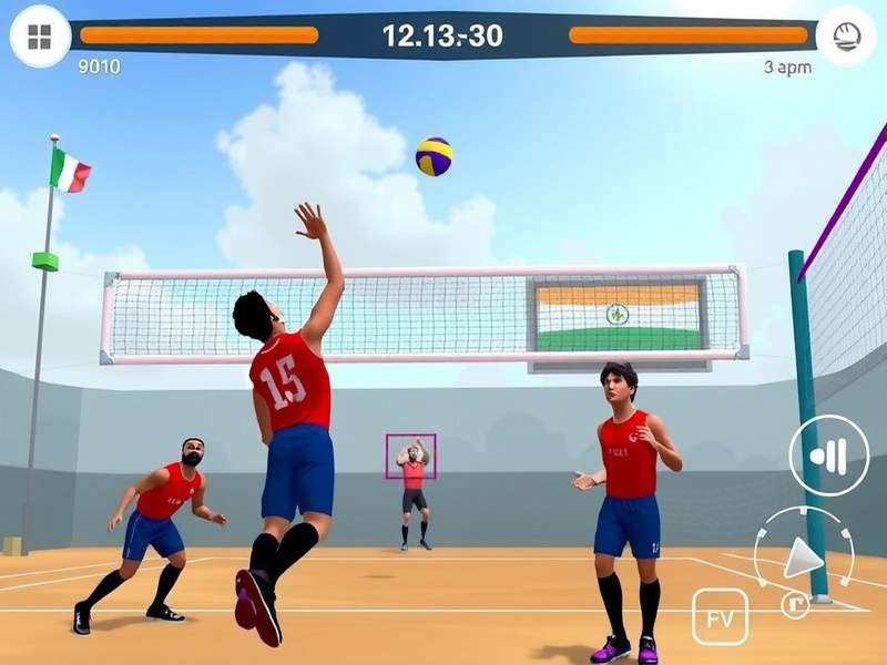 Volley Power India gameplay screenshot